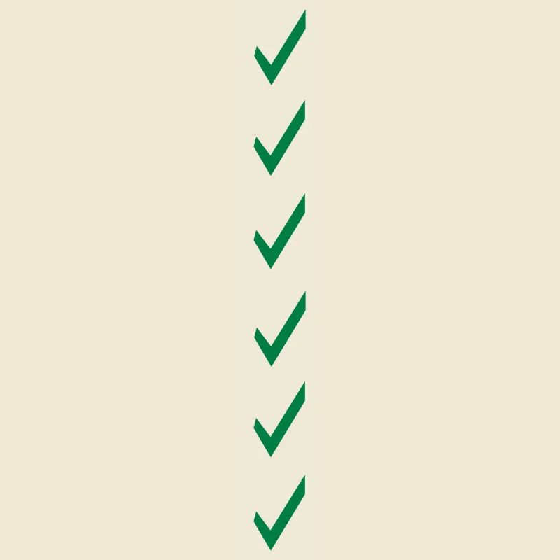 Checkliste Häkchen