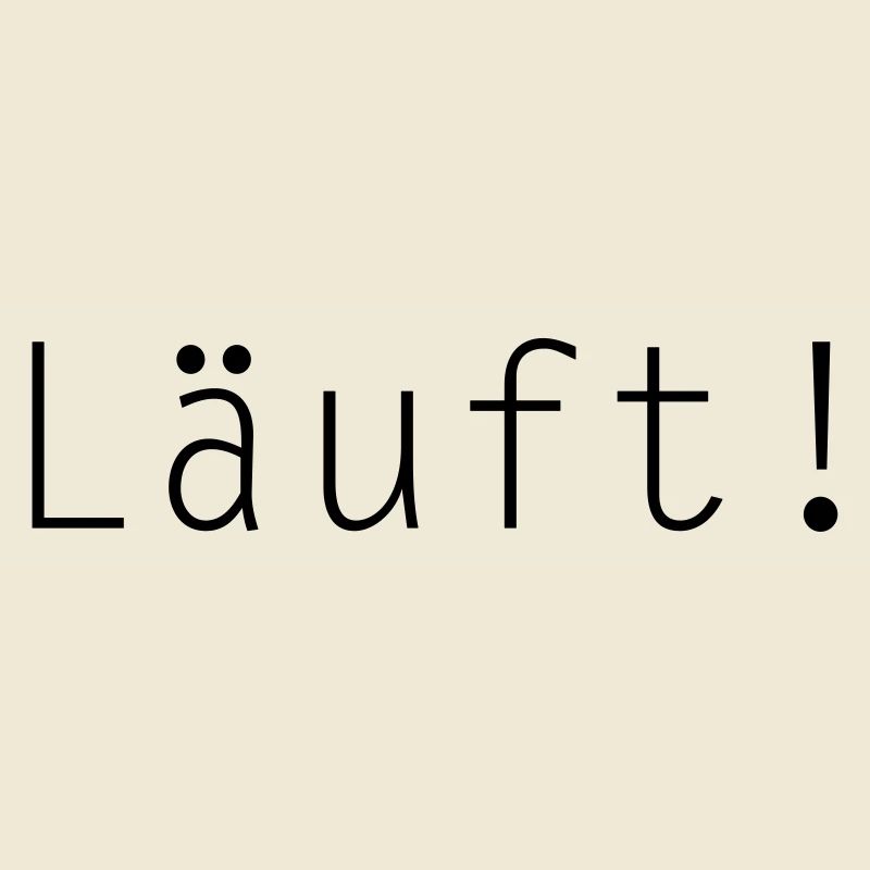Läuft! Positives denken