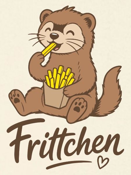 Frettchen Frittchen Fritten Pommes Frites