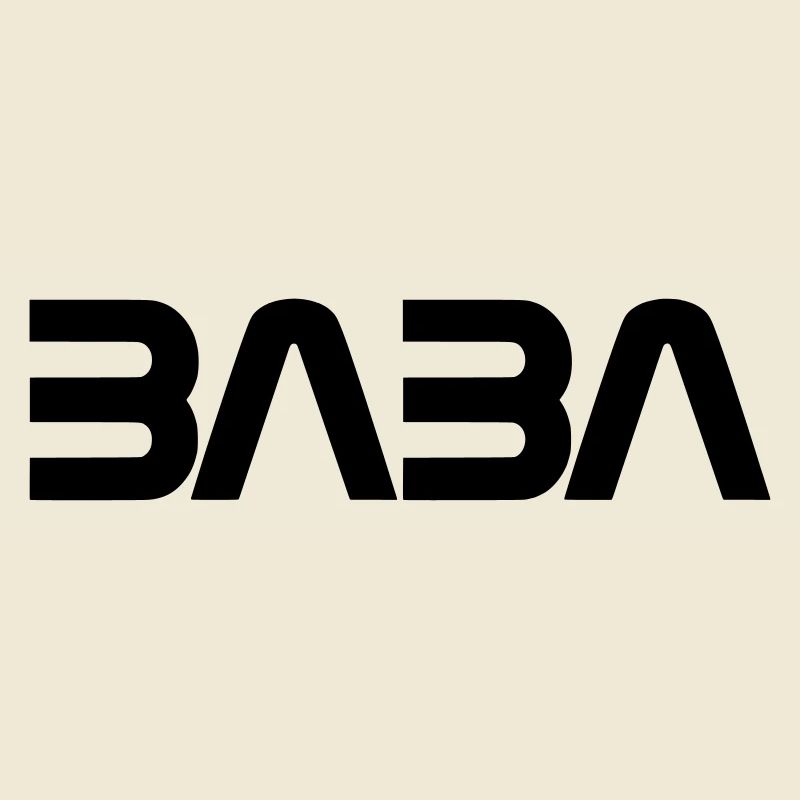 Lettrage BABA dans la conception de polices de la NASA