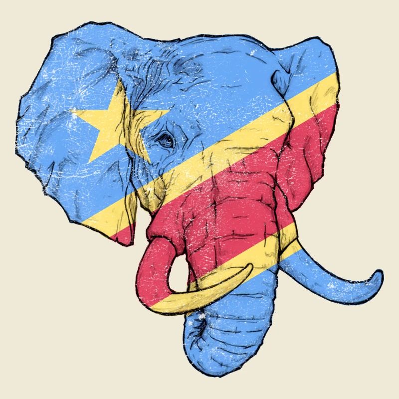 Éléphant du Congo - Solidaire de la République du Congo