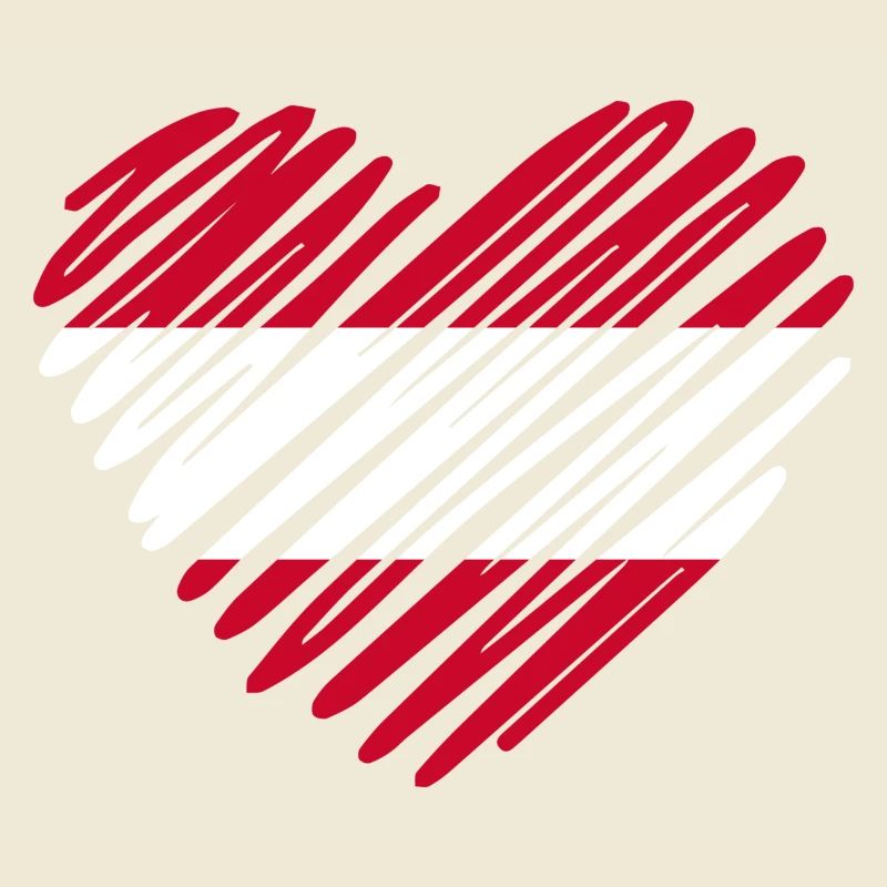 Peru Flag Heart Design, I love Peru, Peruvian Flag