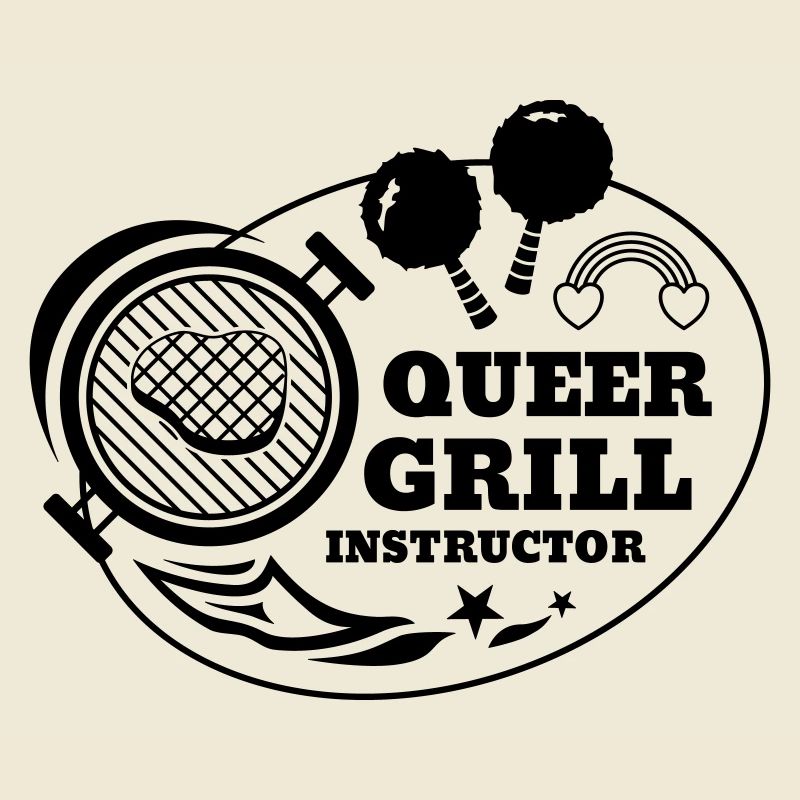 Queer Grill Instructor BBQ Geschenkidee