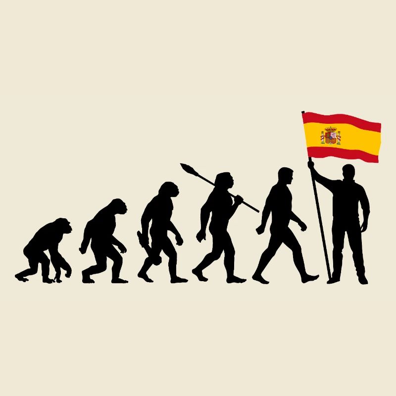 Spanien - Evolution - Flagge - Nation