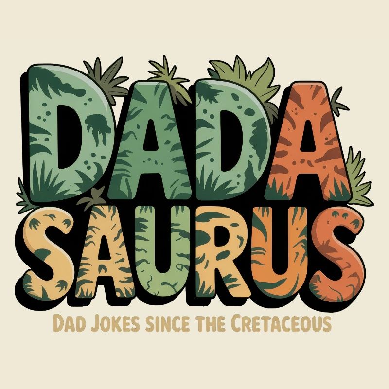 Dinosaur Dad Saurus Gift Dad