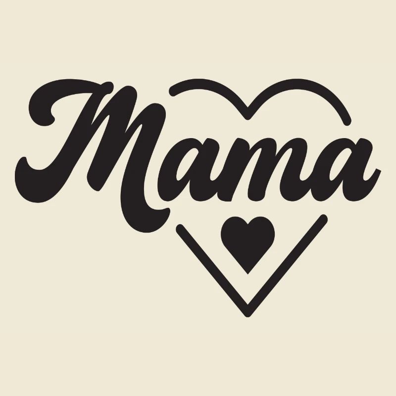Mama Motiv | Muttertags- oder Geburtstagsgeschenk