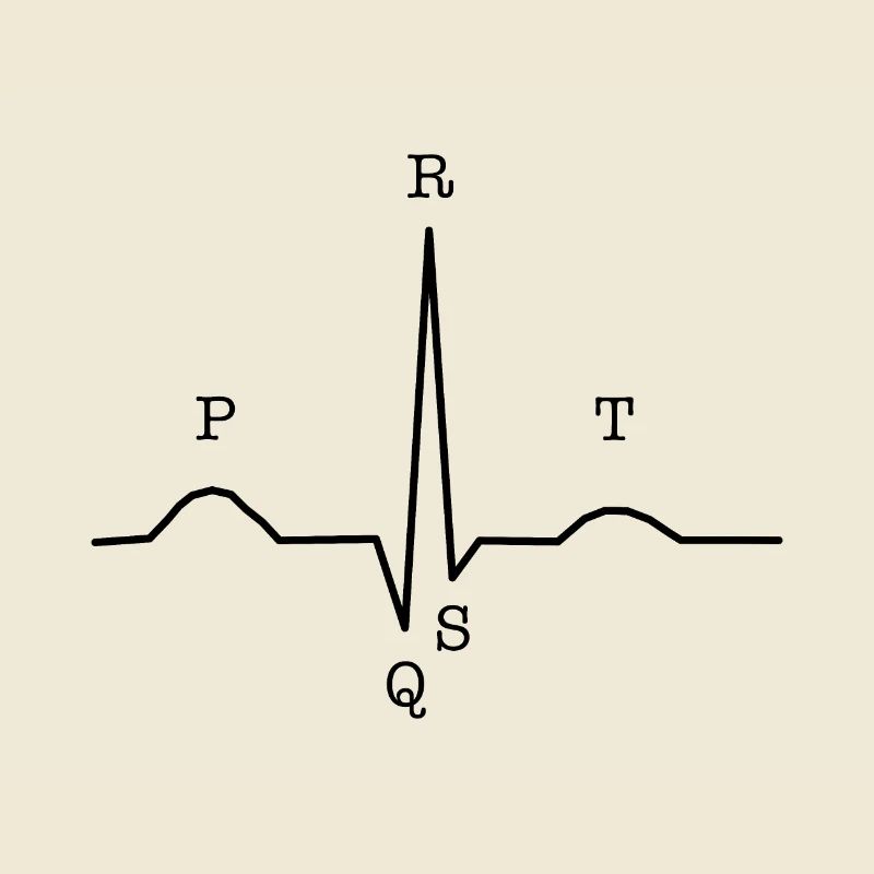 Complexe d'électrocardiogramme pour médecin, infirmière, ambulancier