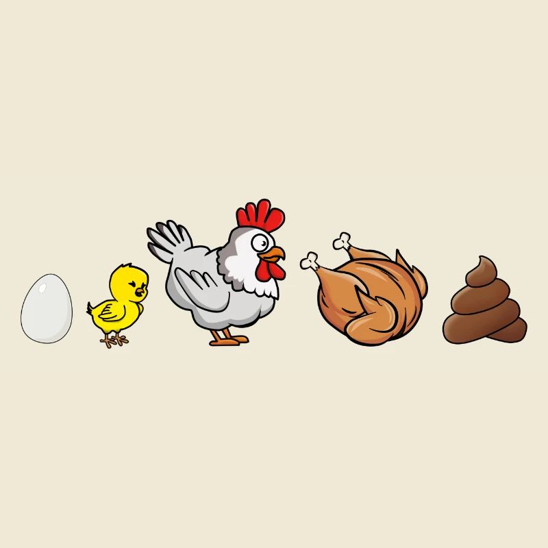 Évolution du poulet