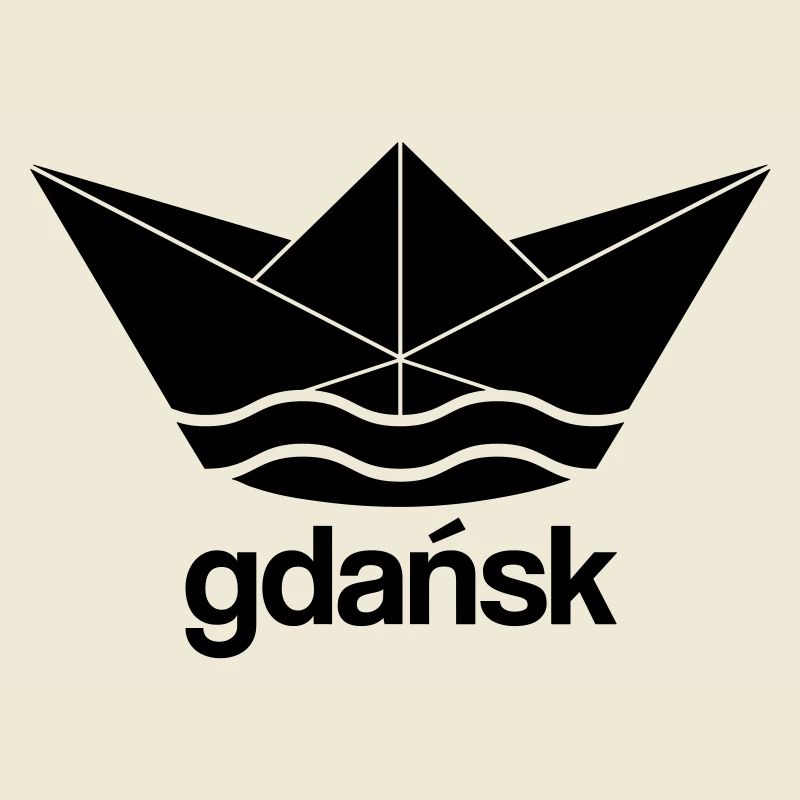Cool Gdansk conception de bateau en papier