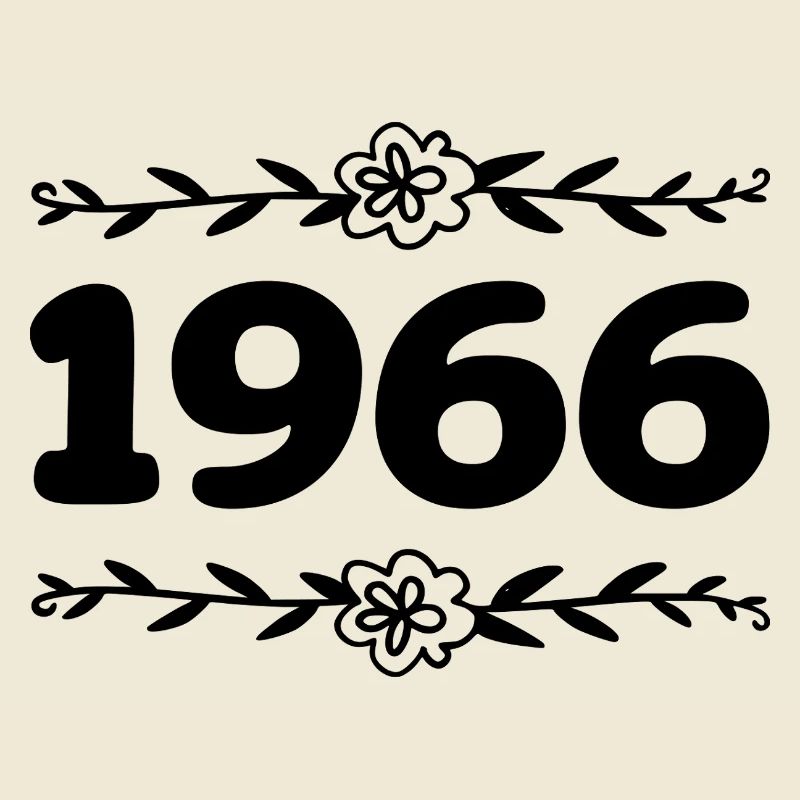 1966 Millésime 1966 Rétro 1966 Anniversaire 1966
