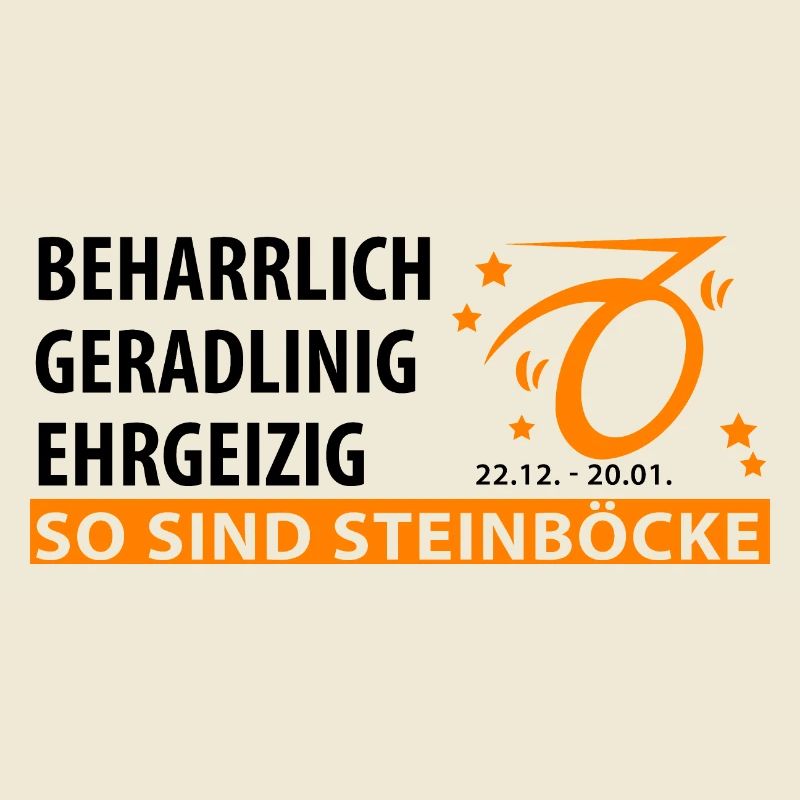Sternzeichen Steinbock - Eigenschaften