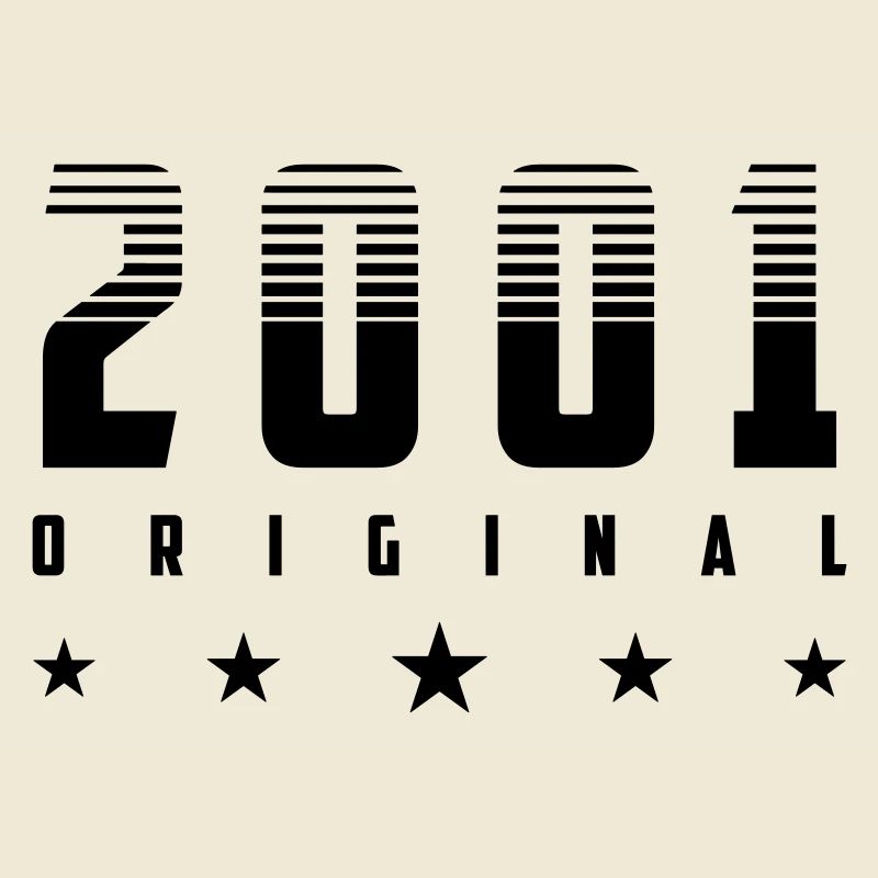 Original 2001 Année de naissance | Couleur modifiable