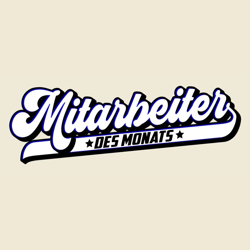 Mitarbeiter des Monat | Farben änderbar
