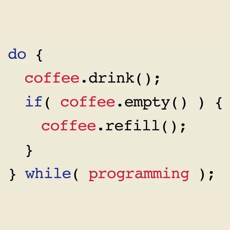 Code Coffee Refill Programming