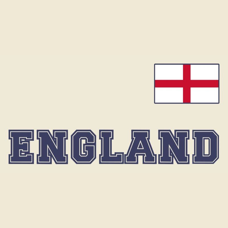 Look maillot ANGLETERRE avec drapeau drapeau sur la poitrine