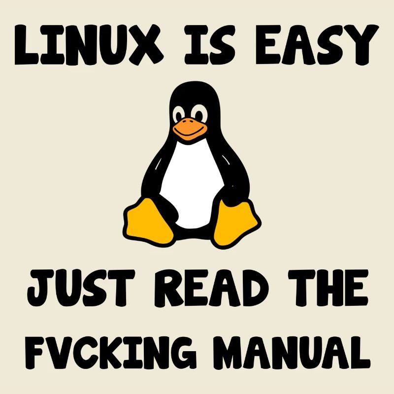 Linux Nerd Geek programmeur Hacker
