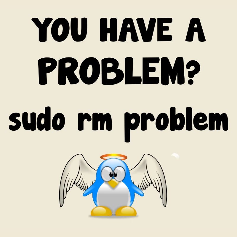 Linux Pinguin Programmierer Geschenk