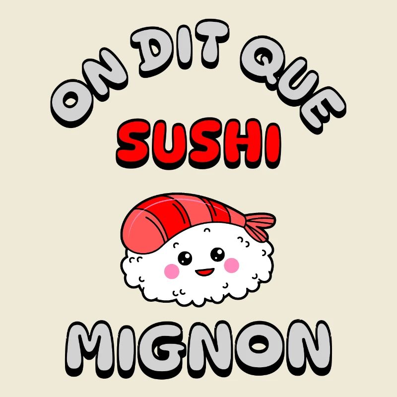 Es wird gesagt, dass süßes Sushi
