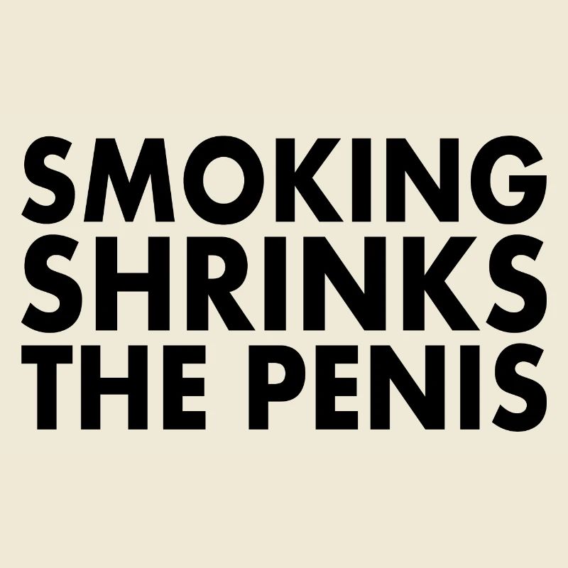 Smoking shrinks the penis