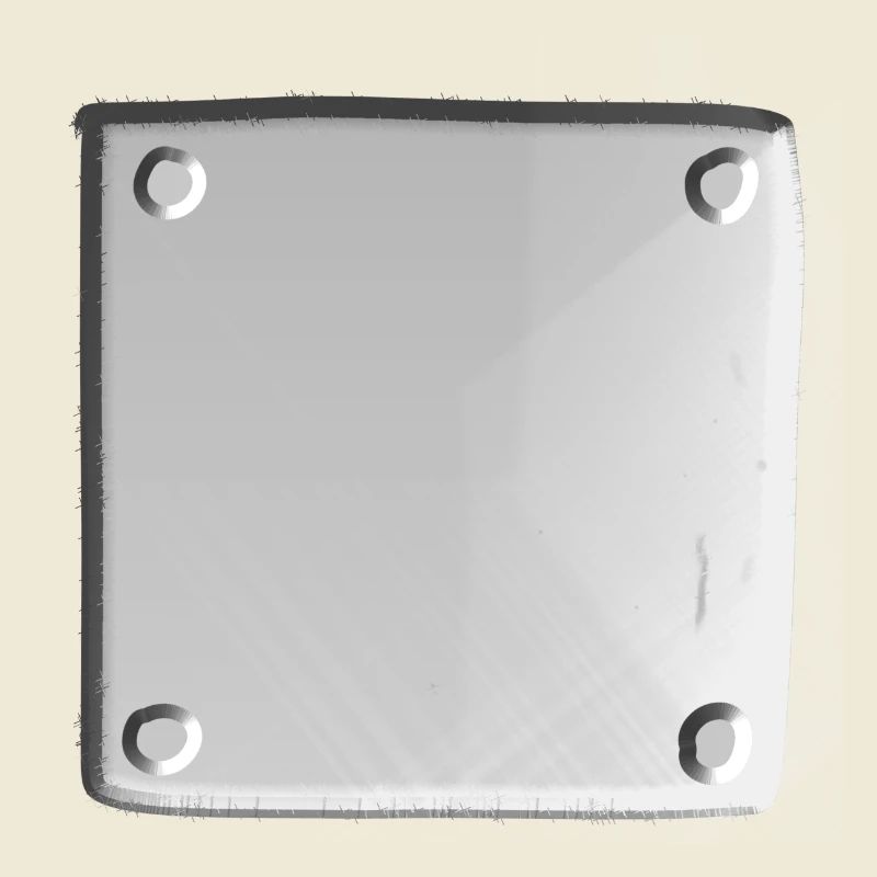 metal surface nail square shape square square