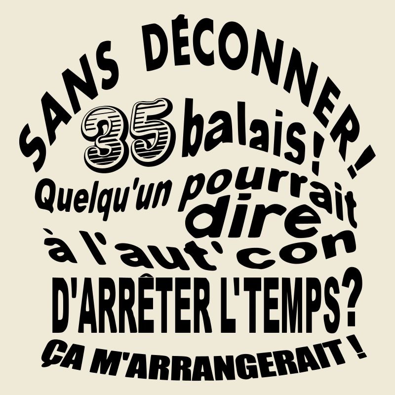 35 ans / anniversaire 35 ans / cadeau