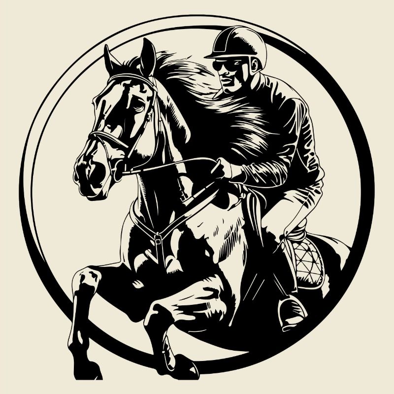 Reiten Pferd Mann