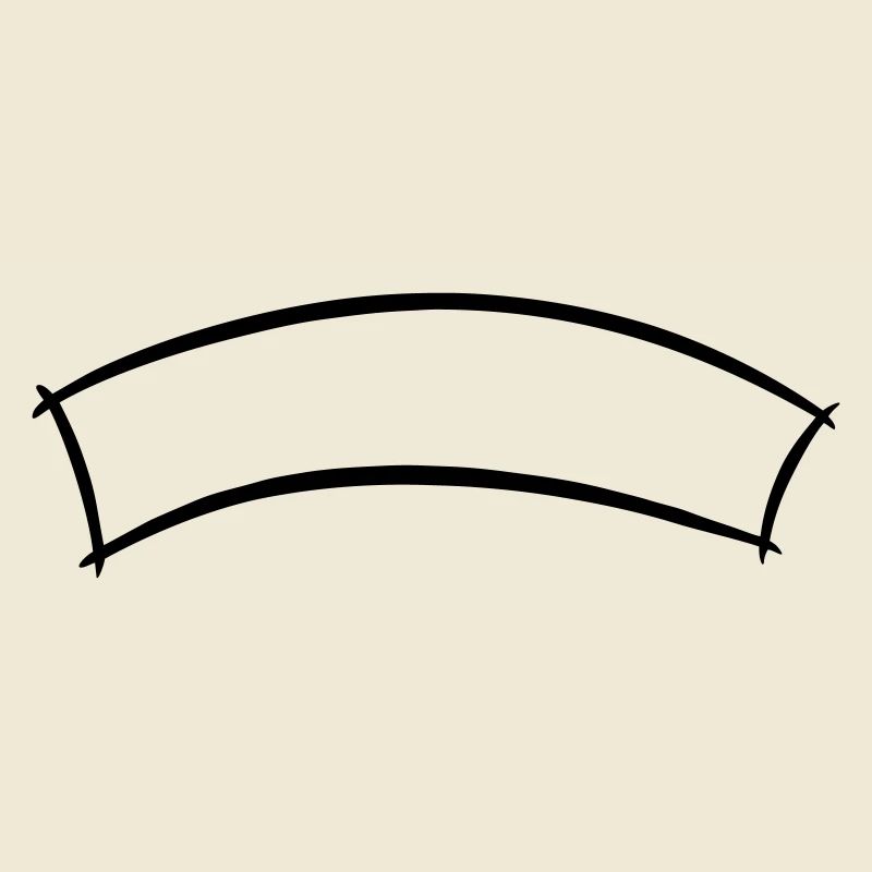 Decorative Banner, Text Frame Title/Heading