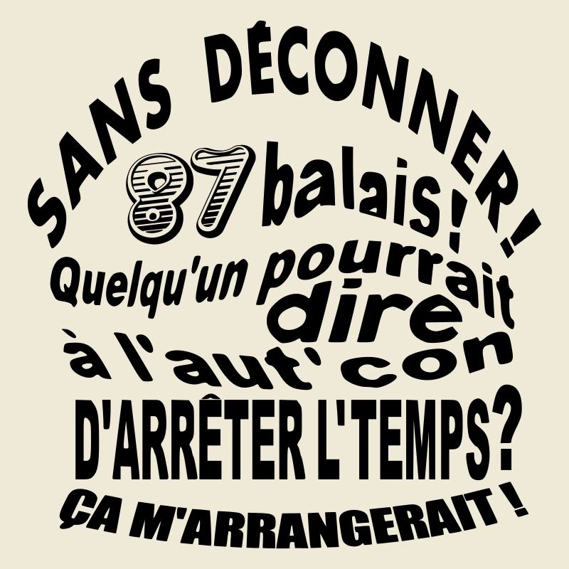 87 ans / anniversaire 87 ans / vintage