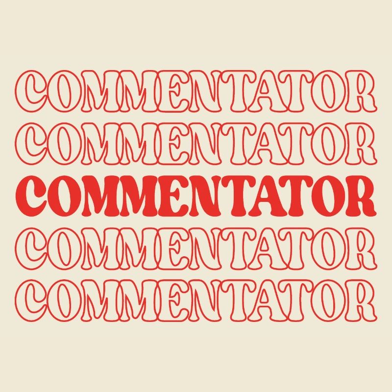 Commentateur Animateur Annonceur Diffuseur