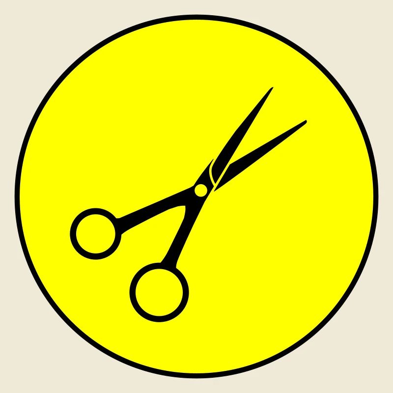 Scissors Barber Circle