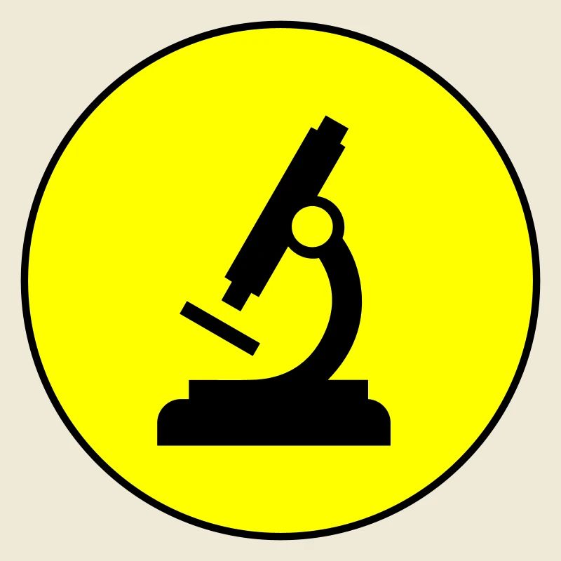 Icône d’icône de microscope