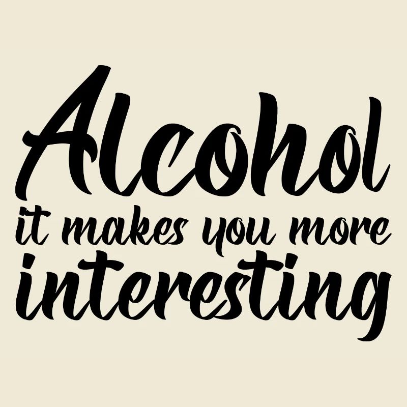 L’alcool, ça vous rend plus intéressant