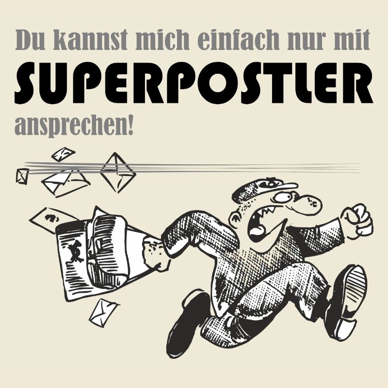 SUPERPOSTLER PostMan Mail Deliveryman Postman