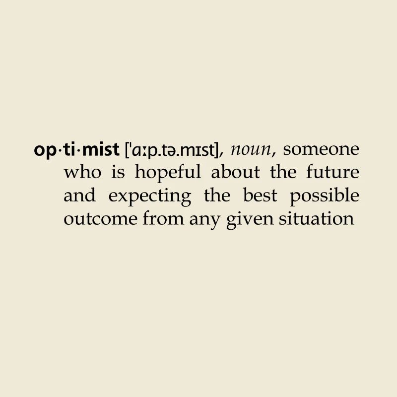 Optimist definition