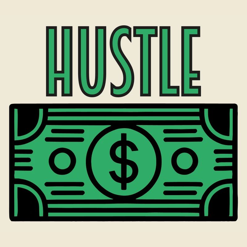 Geschäftsgeldschein - HUSTLE Design
