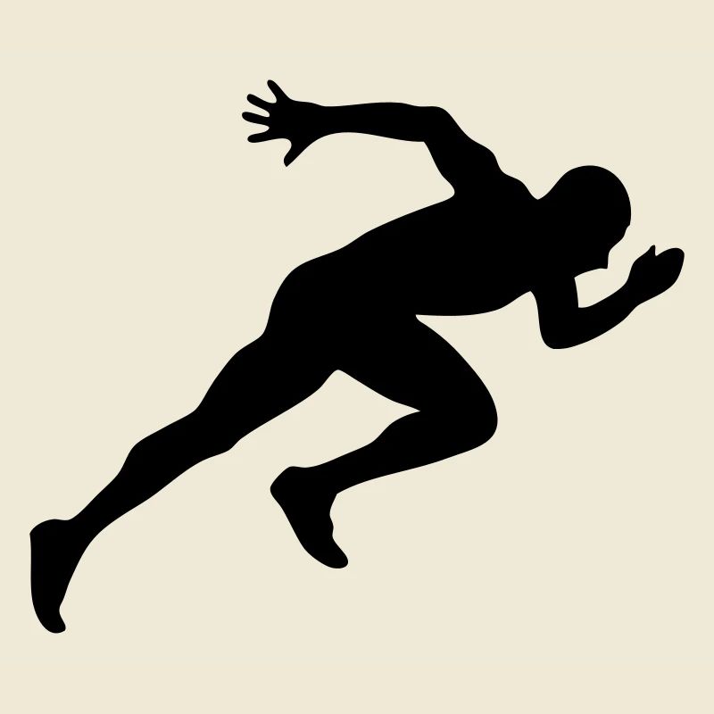 running without stripes