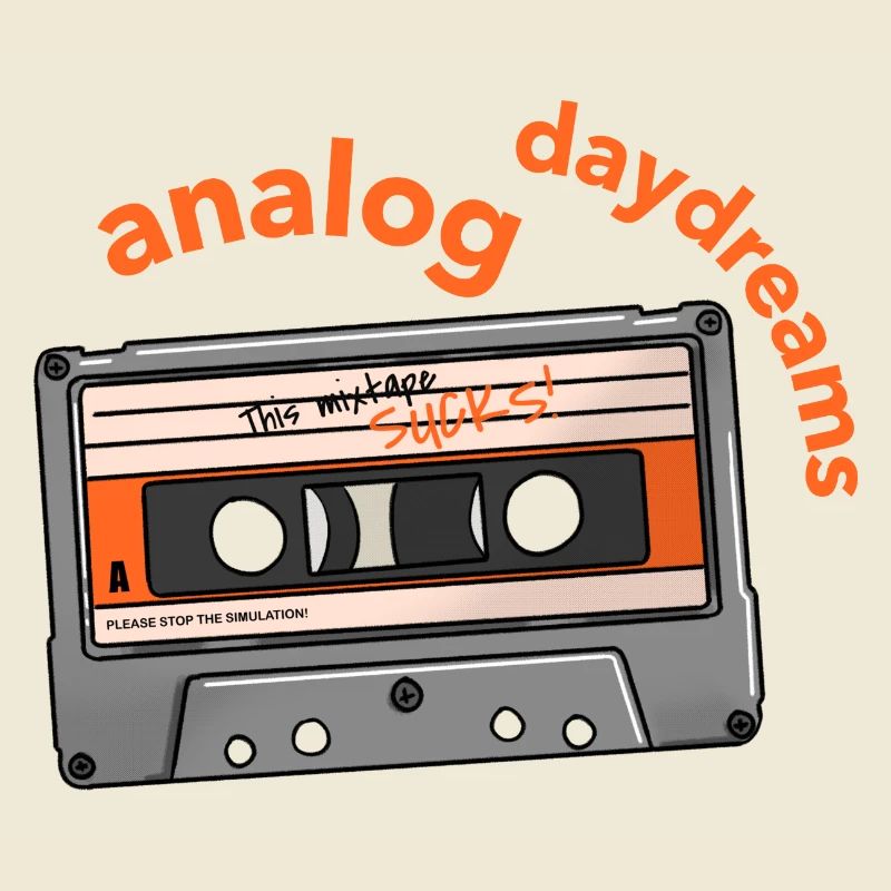 Vintage analog mixtape