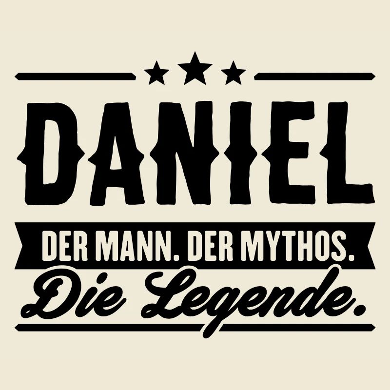 Man Myth Legend daniel