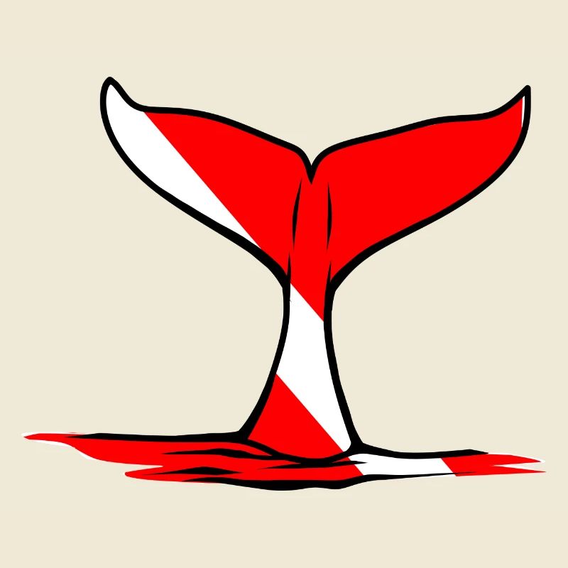 Whale Fin by Scuba.Style
