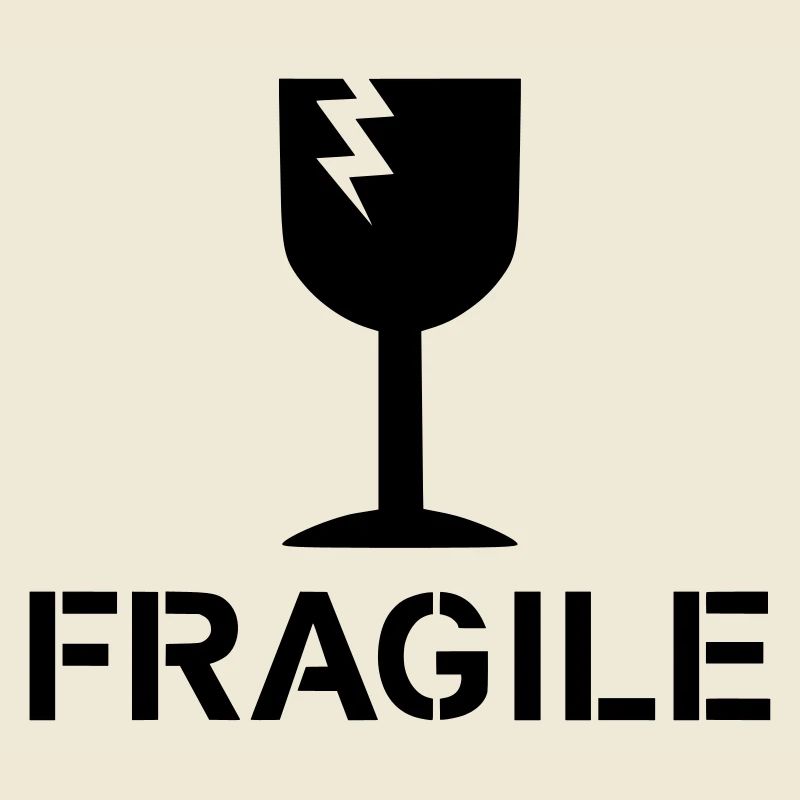 fragile Vorsicht!