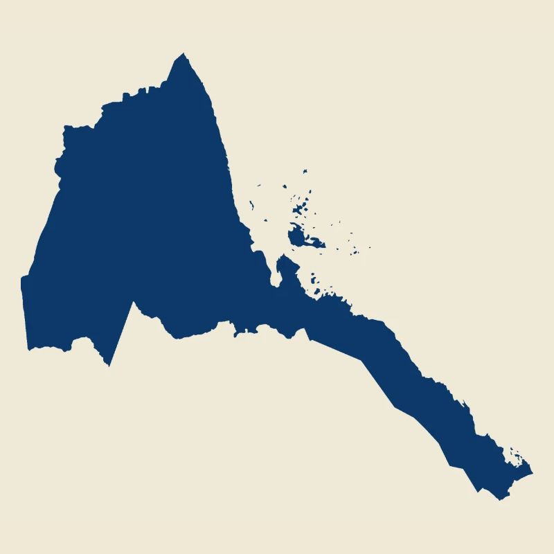 Eritrea blue
