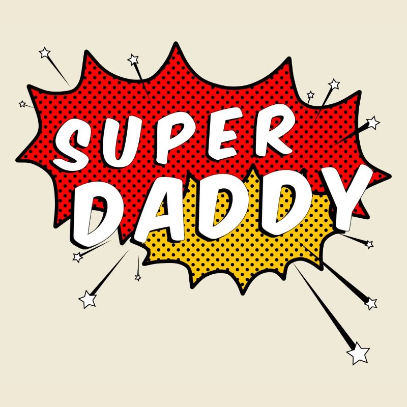 Super Daddy Comic Style