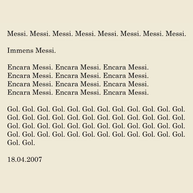 Encara Messi