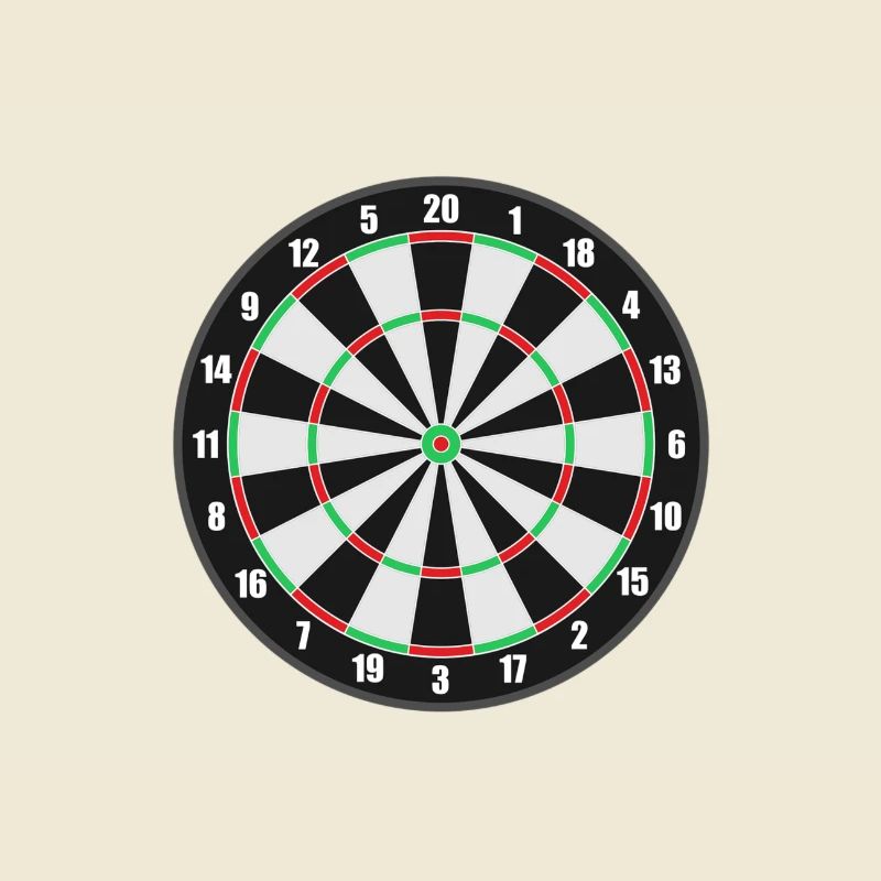 Dartscheibe. Geschenkidee
