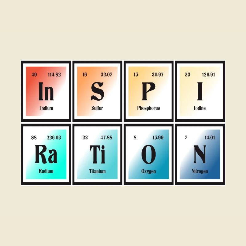 Inspiration | Tableau périodique des éléments