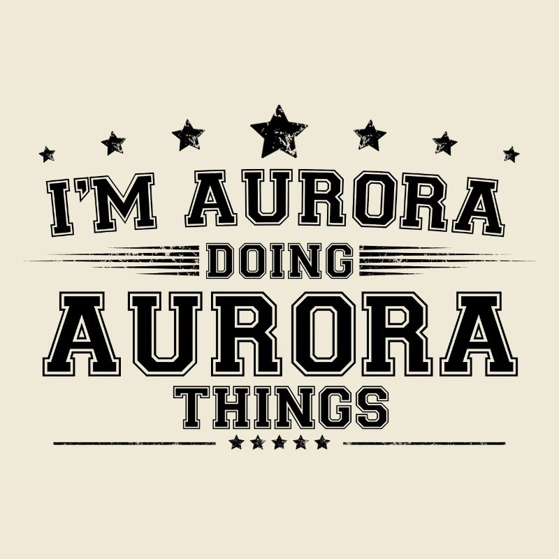i’m Aurora doing Aurora things