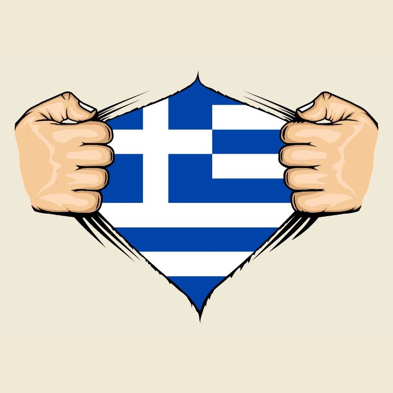 Conception du drapeau de la Grèce