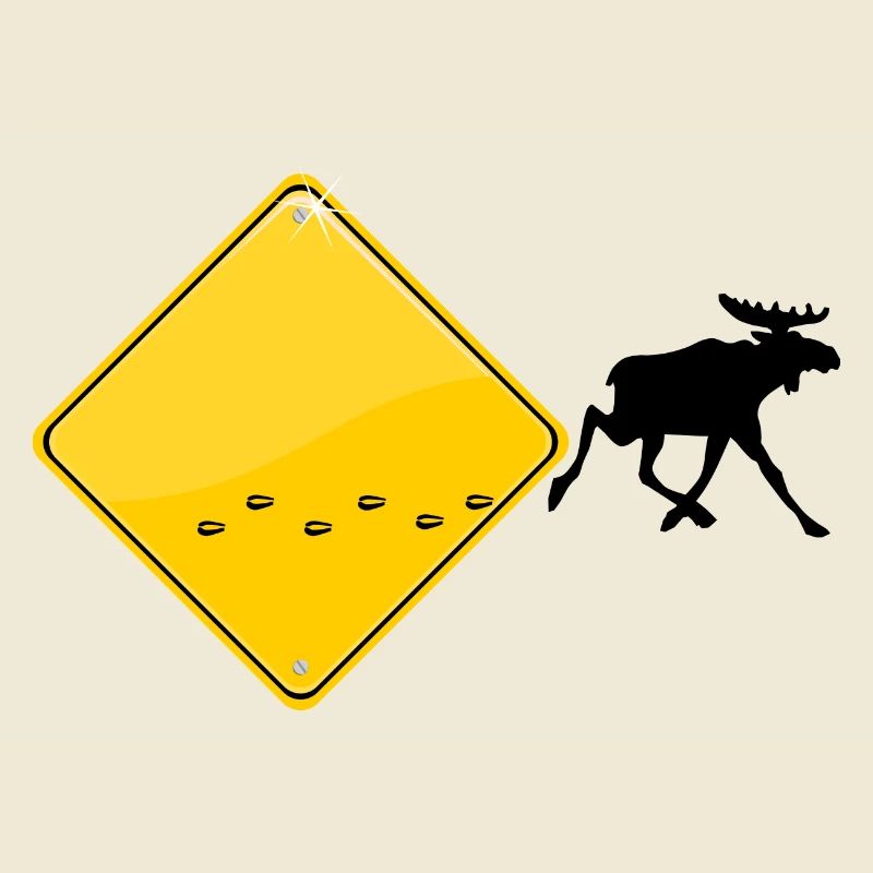 Elch Schild