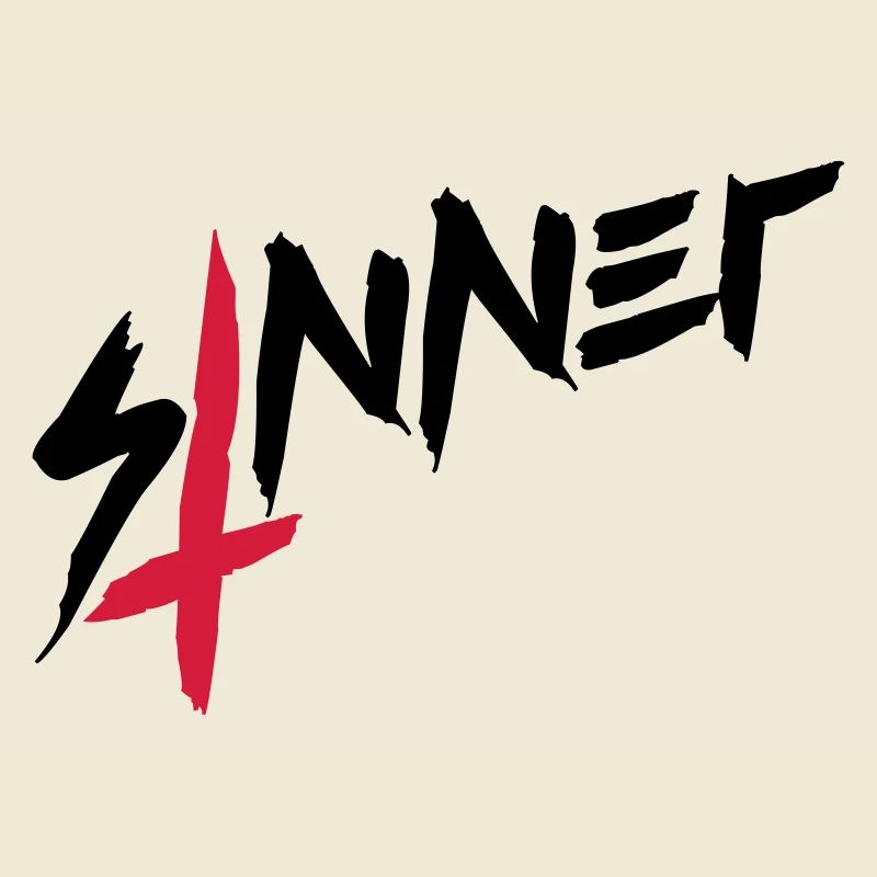 Sinner cross à l'envers
