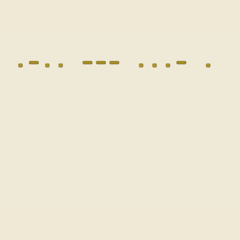 Morse Code Love 3D t